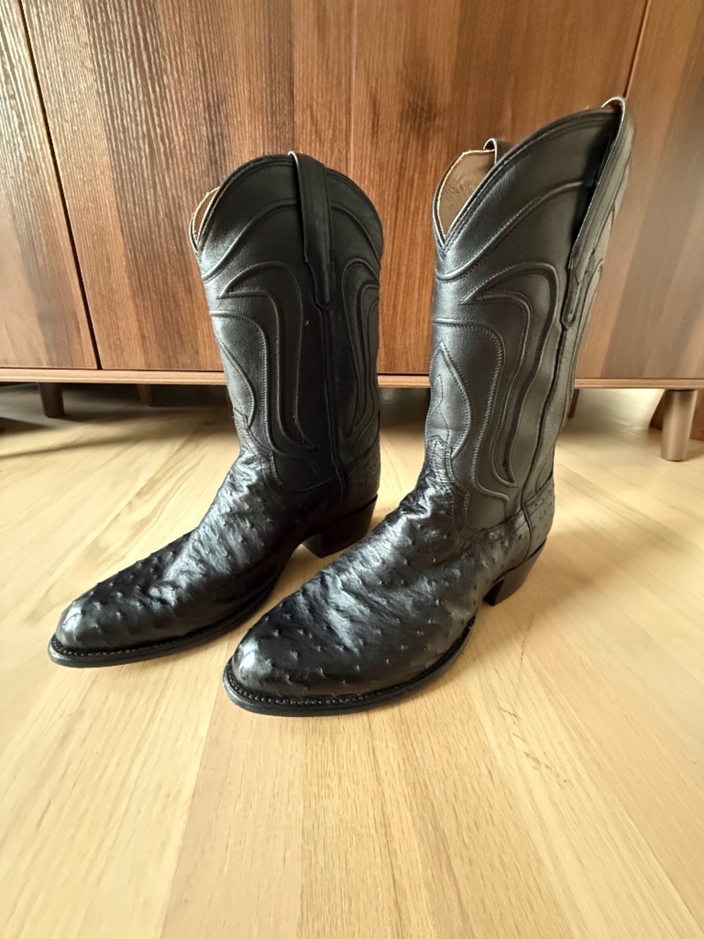 Tecovas Wyatt Ostrich Boots